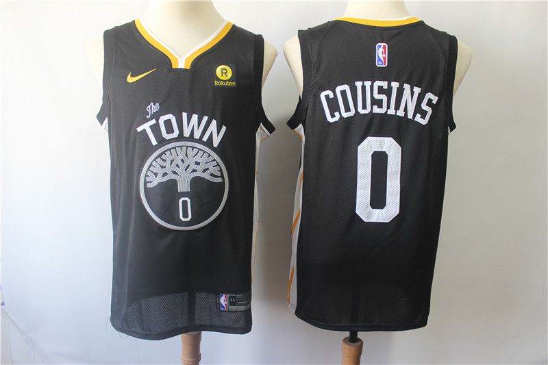 Men Golden State Warriors #0 Cousins BlackGame Nike NBA Jerseys->boston celtics->NBA Jersey